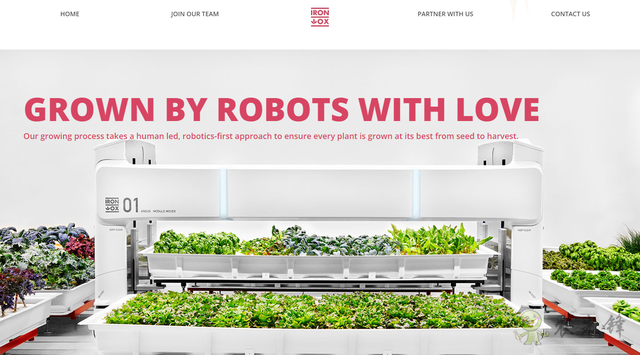 Iron Ox農(nóng)業(yè)機(jī)器人通過溫室農(nóng)場(chǎng)自動(dòng)化種植蔬菜